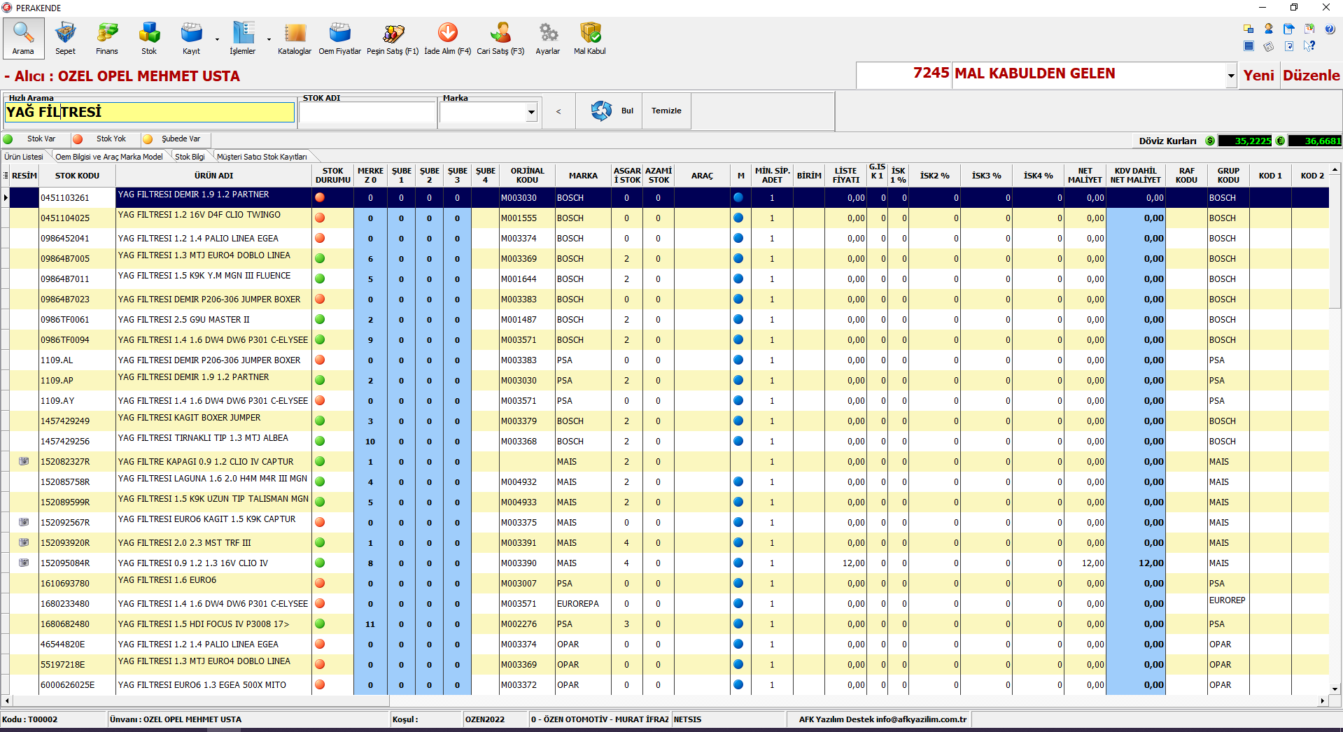 Netsis Tek Ekran Ana Panel